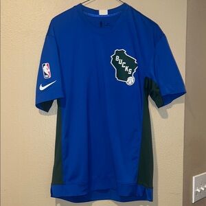 Nike NBA Milwaukee Bucks Shoot Around Jersey